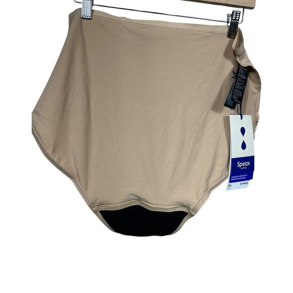 Speax by Thinx Women’s Hi-Waist Beige Underwear / Size-3XL - Picture 6 of 8